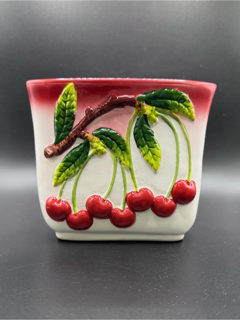 Vintage KMC Cherry Napkin Holder